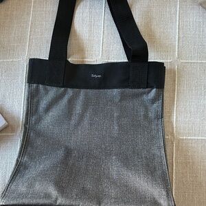 Thirty-One Black and Cream Tote Bag